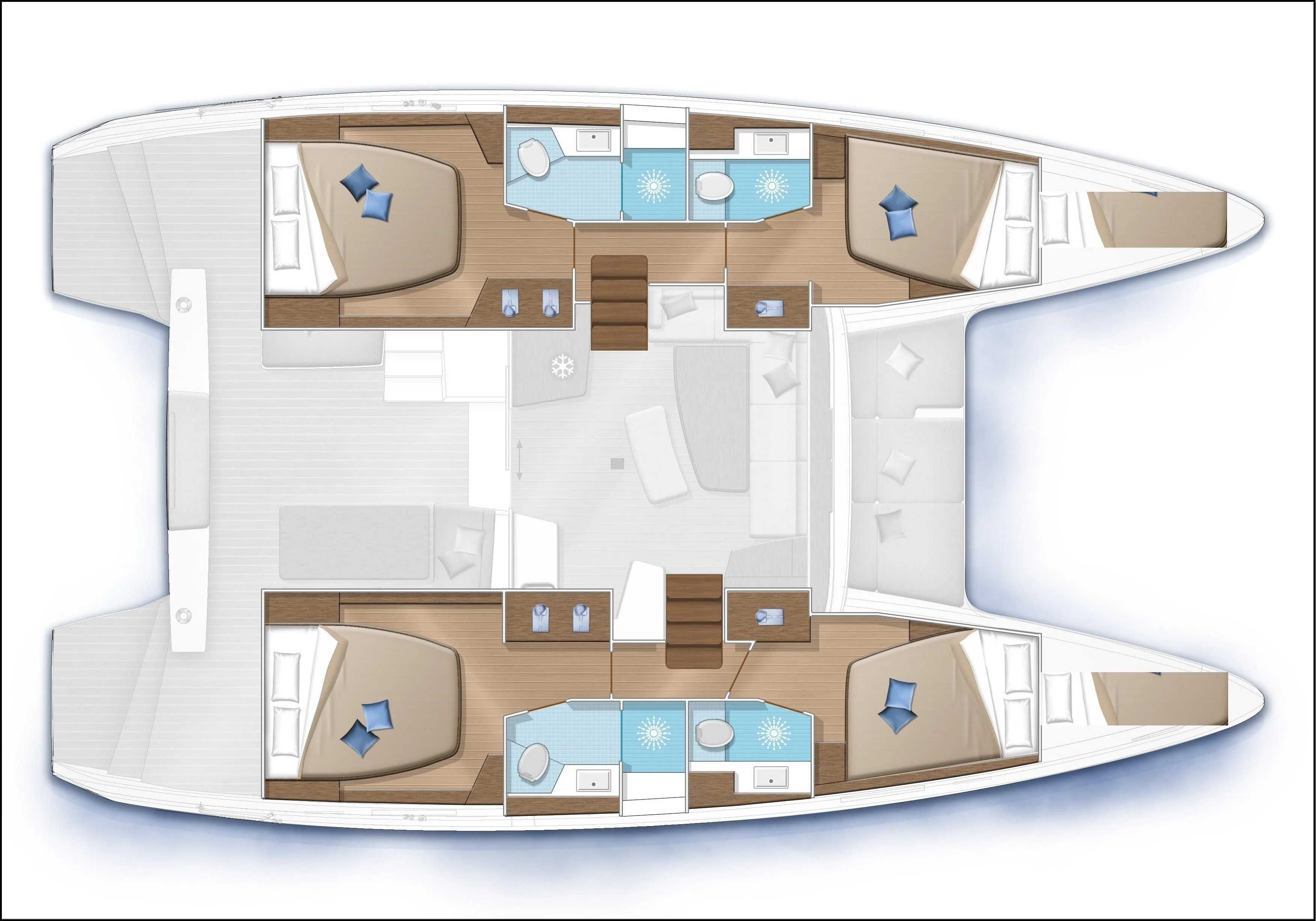Explore Skradin on a 12.8m Lagoon 42 Catamaran Rental