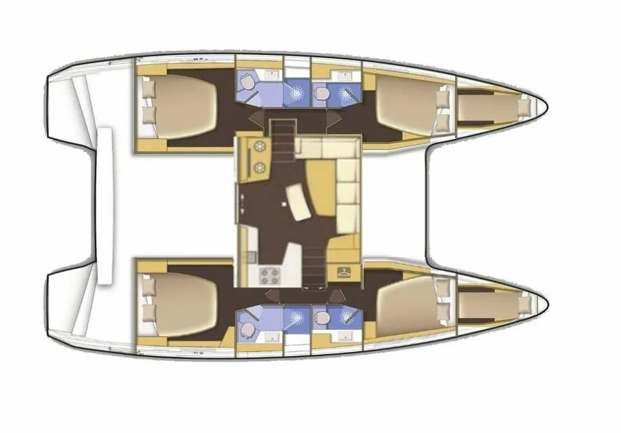 Charter a 12.94m Catamaran Lagoon 42 in Castiglioncello