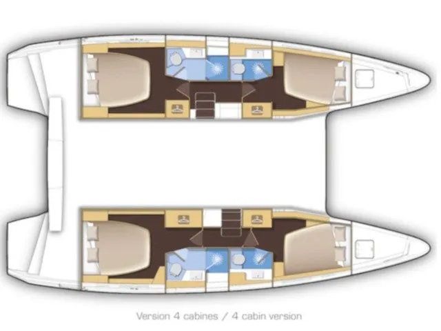 Explore Santa Eularia des Riu on a 12.9m Rental Catamaran Lagoon 42