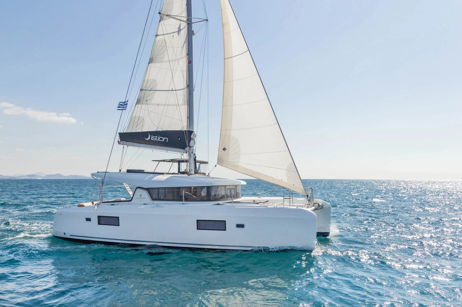 Charter a 12.8m Catamaran Lagoon 42 in Rhodes Town