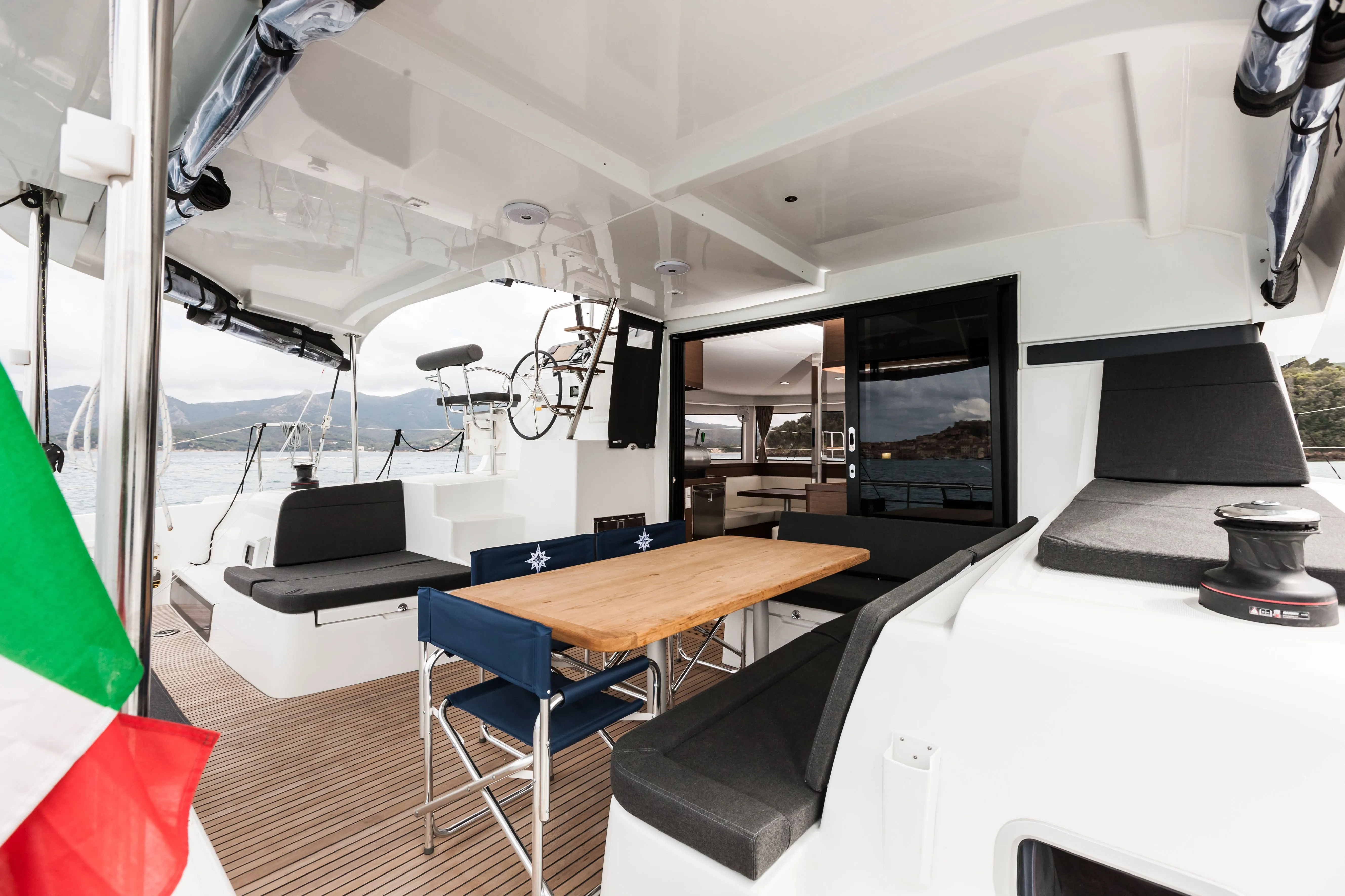 Rent a 12.94m 5 Cabin Catamaran in Portoferraio