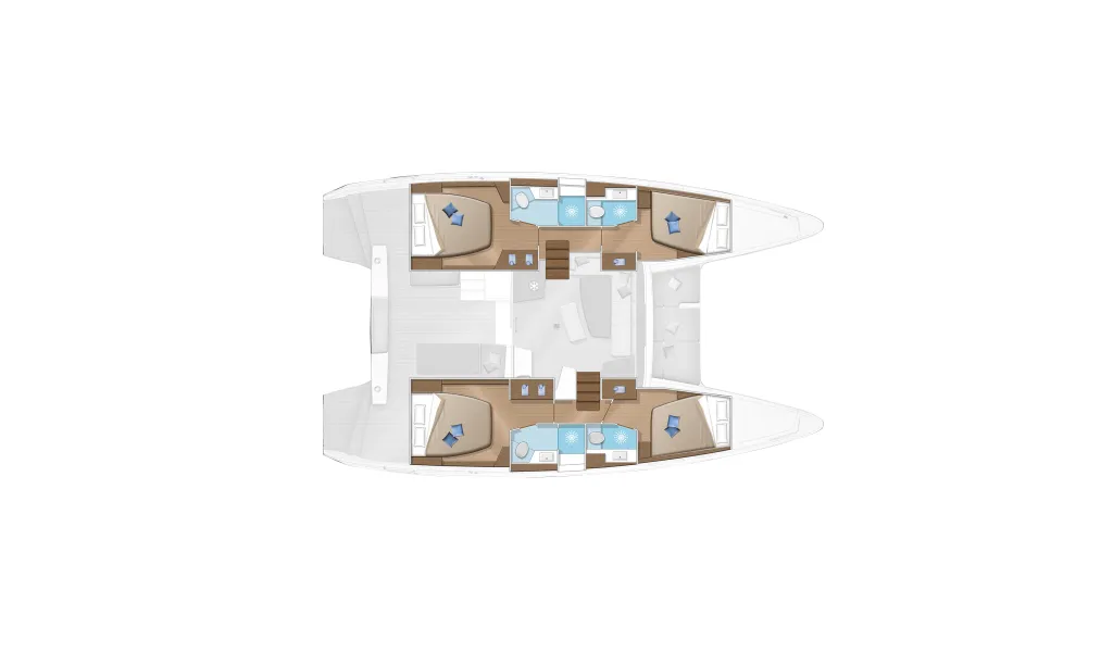 Charter a 12.8m Catamaran Lagoon 42 in Palma de Mallorca