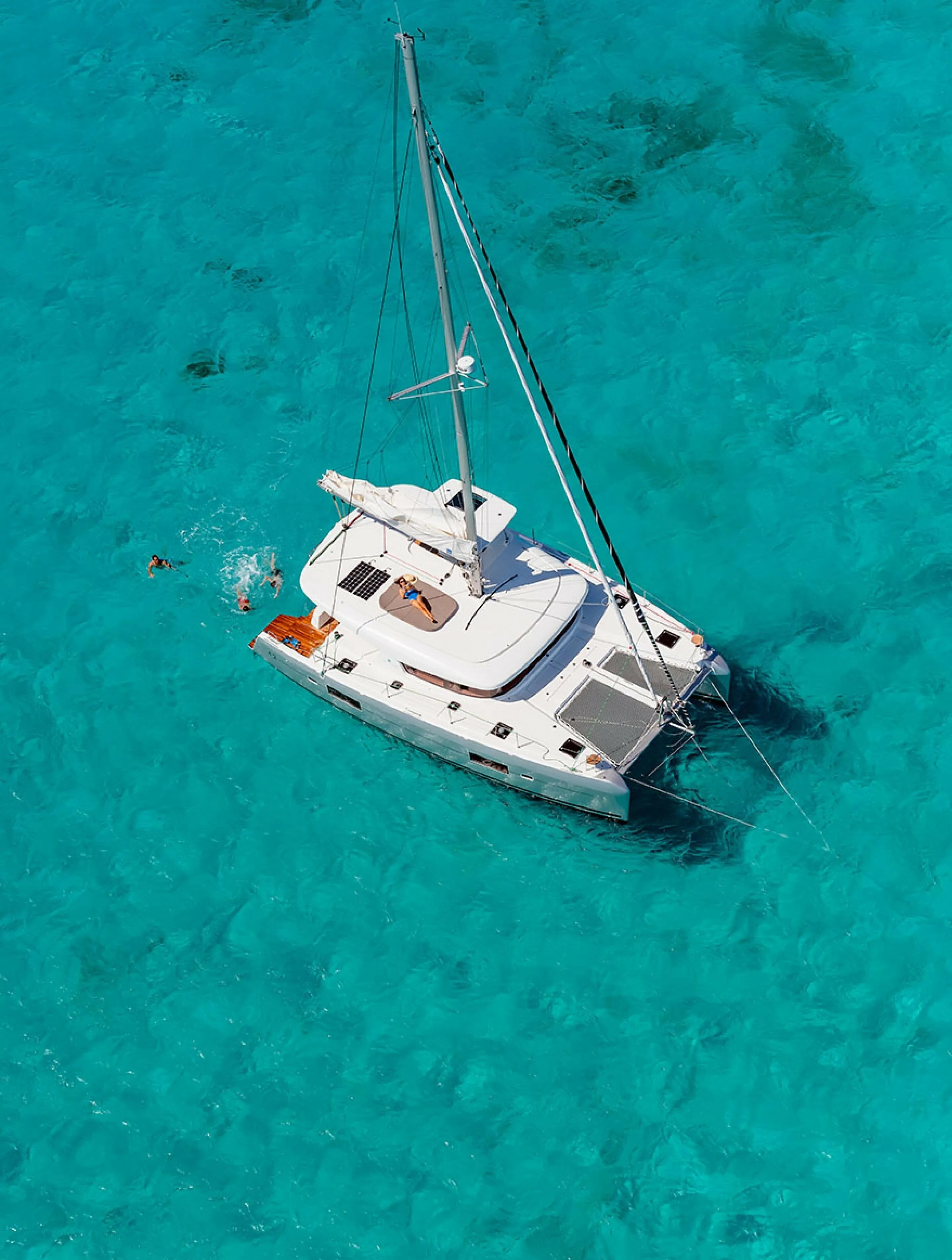 Explore La Spezia on a 12.8m Rental Catamaran Lagoon 42