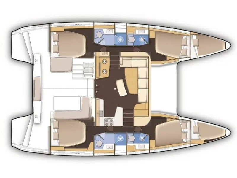 Charter a 12.8m Lagoon 42 in Tortola