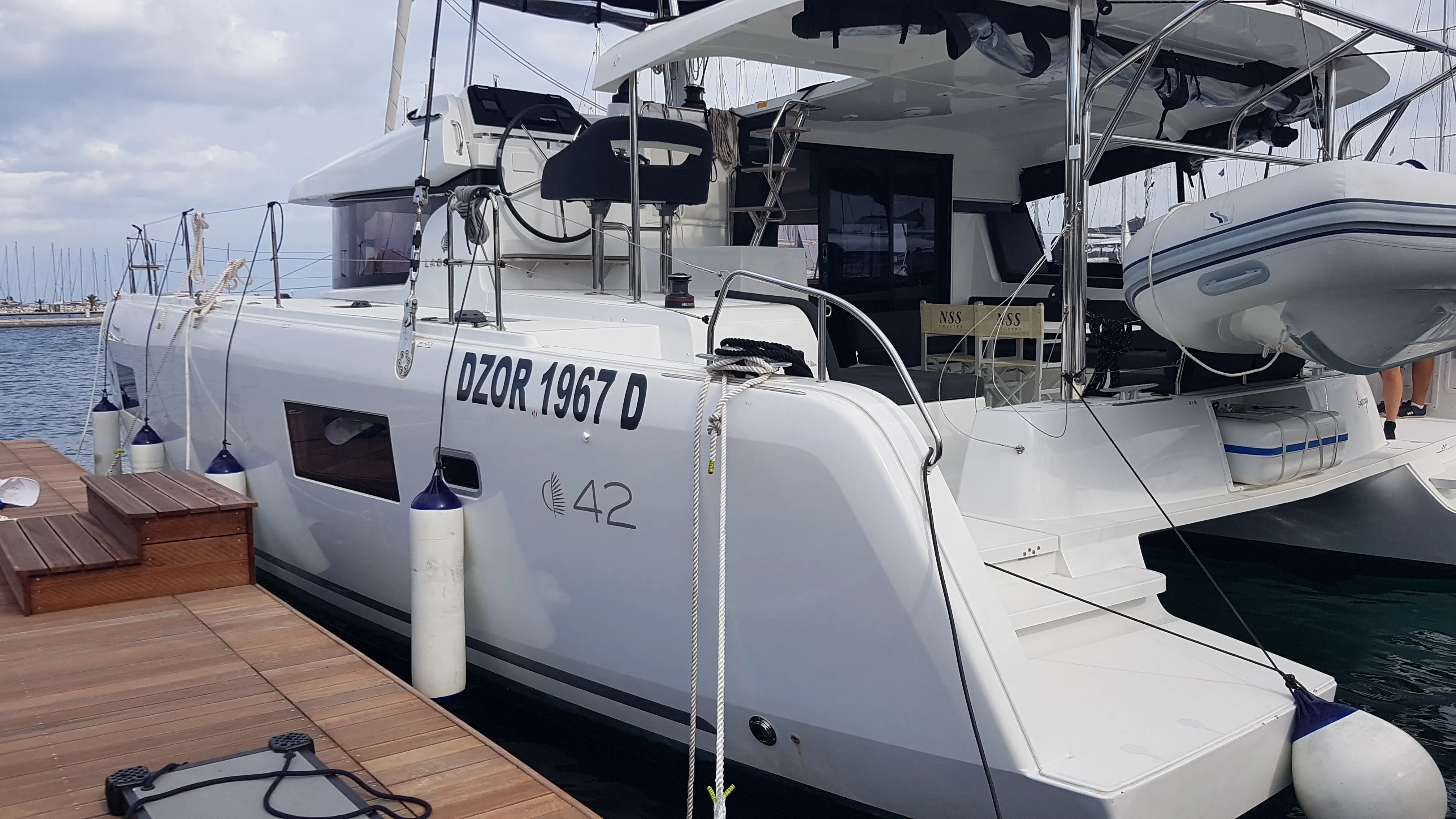 Charter a 12.8m Catamaran in Porto Rotondo