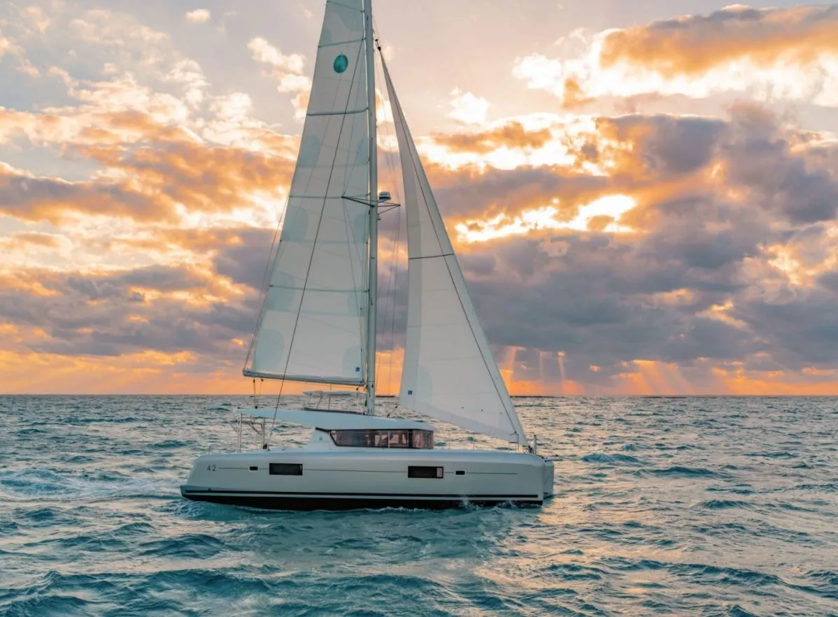 12.8m Olbia Catamaran Hire