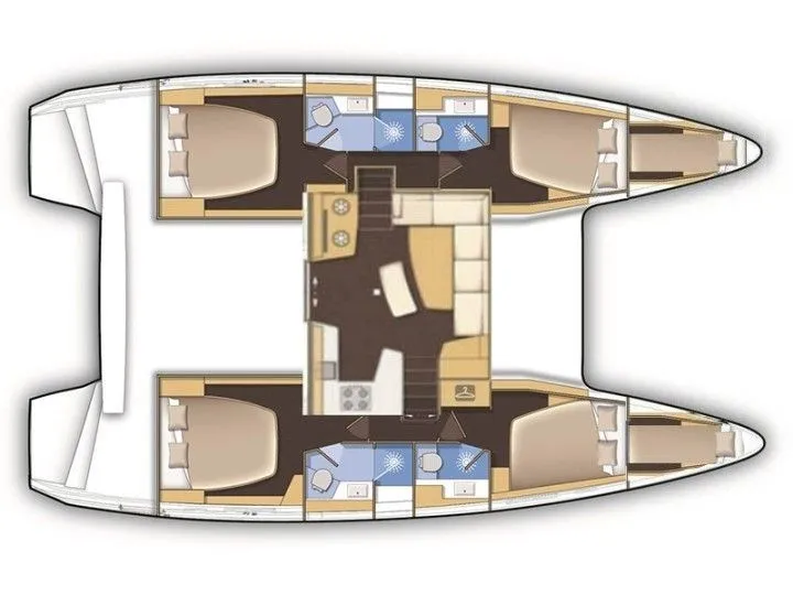 12.8m Can Pastilla Lagoon 42 Hire