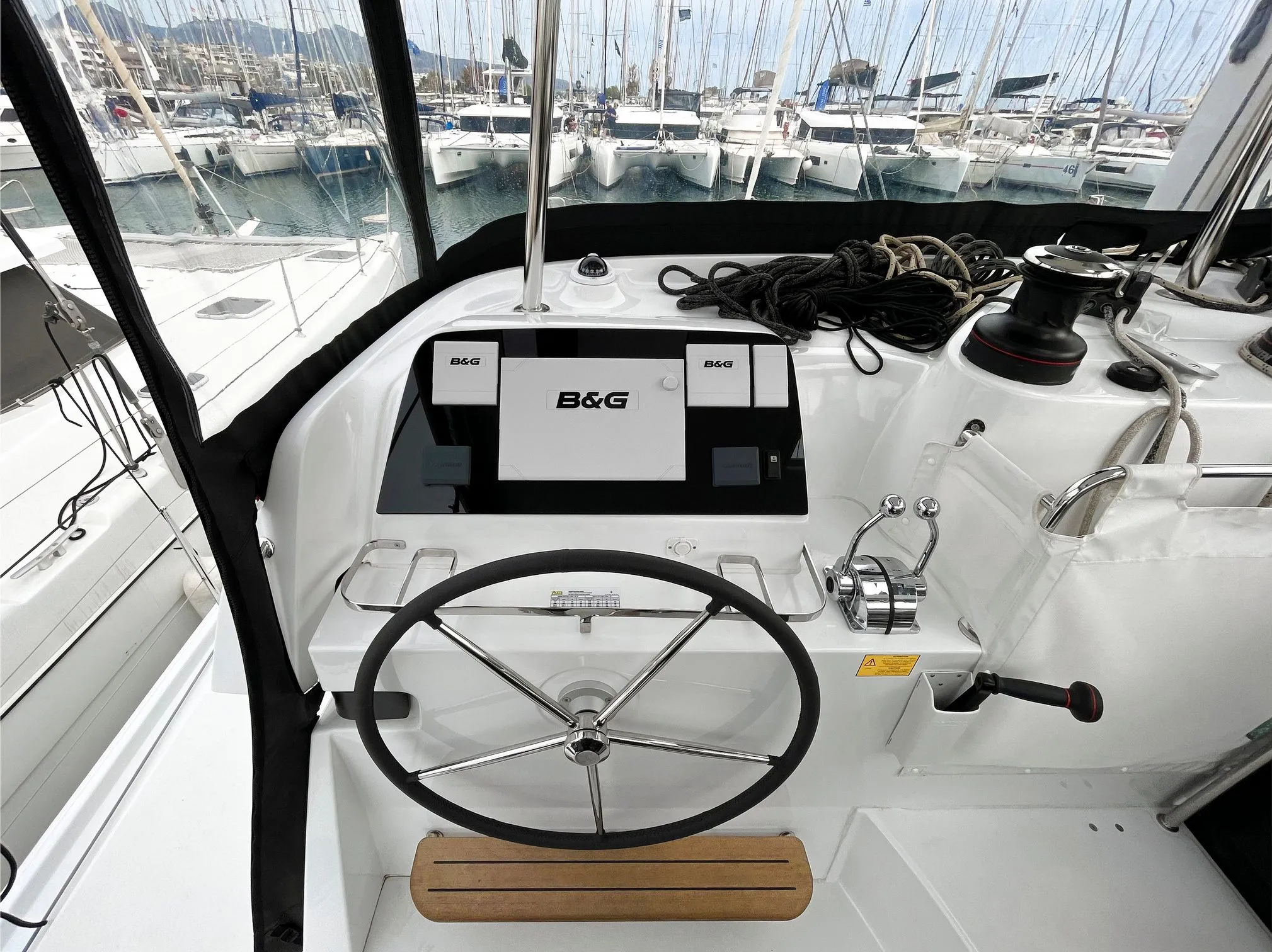 12.8m Athens Catamaran Hire