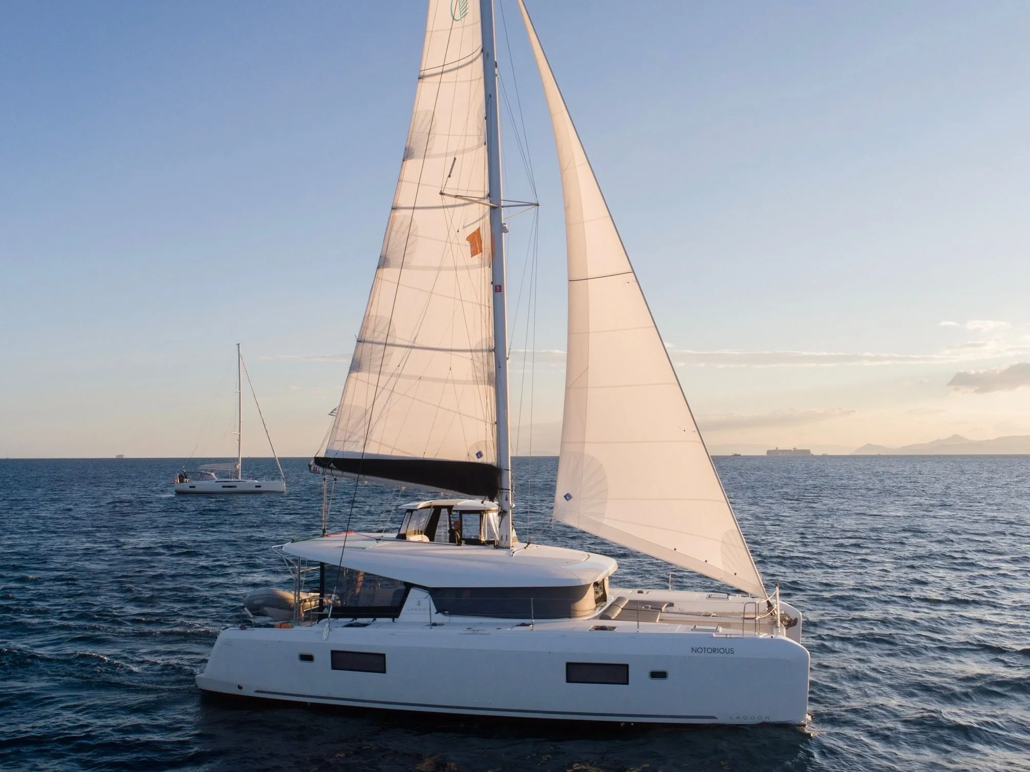 Rent a 12.8m 6 Cabin Catamaran in Athens