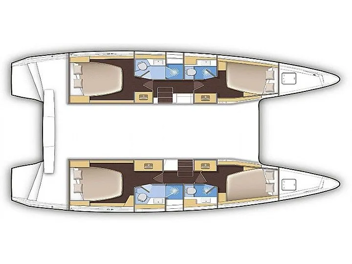 Charter a 12.79m Lagoon 42 Catamaran in Kos Town