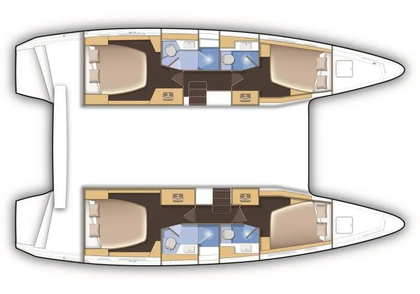 Explore Rhodes Town on a 12.94m Lagoon 42 Catamaran Rental