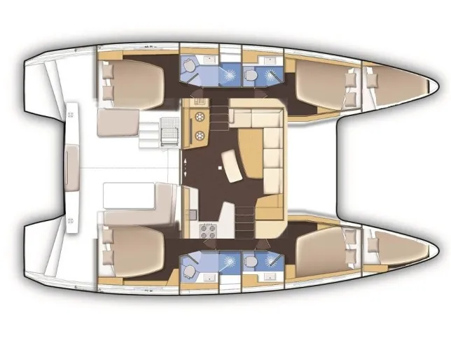 Charter a 12.94m Boat in Ribishi
