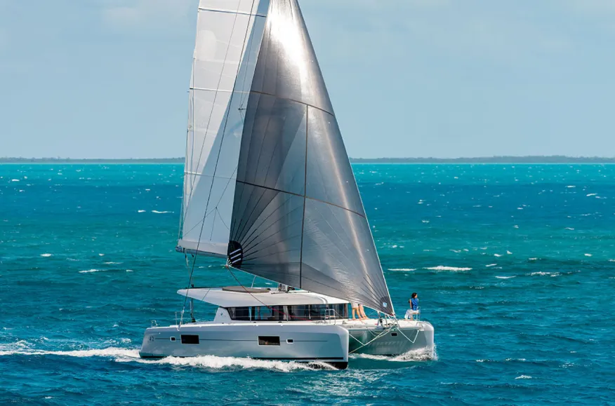 12.8m Santa Eularia des Riu Lagoon 42 Catamaran Hire