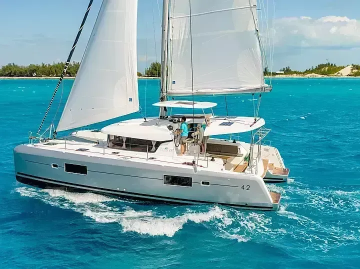 Explore Skradin on a 12.94m Rental Catamaran Lagoon 42