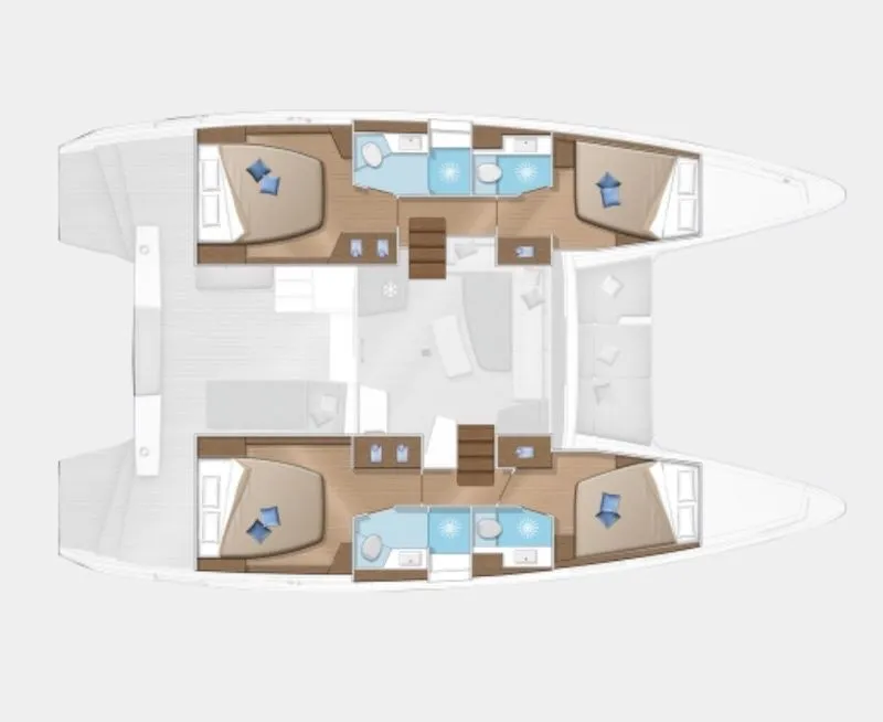 Explore Göcek on a 12.8m Rental Lagoon 42