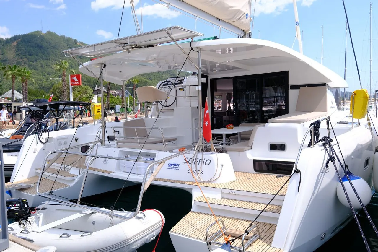 Explore Göcek on a 12.8m Rental Lagoon 42
