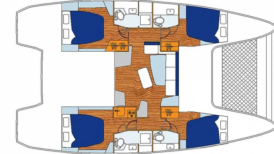 Rent a 12.8m Catamaran Lagoon 42 in Oyster Pond