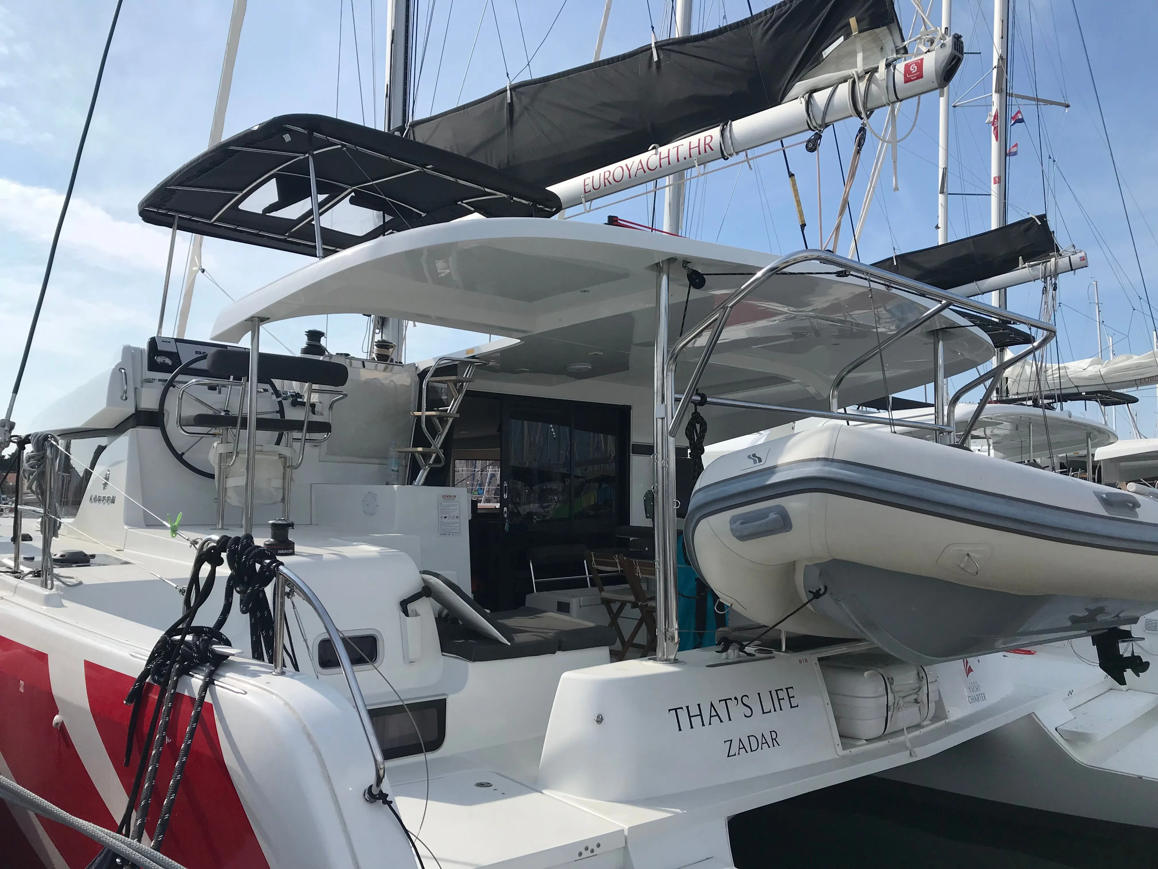 Rent a 12.8m Lagoon 42 Catamaran in Biograd na Moru