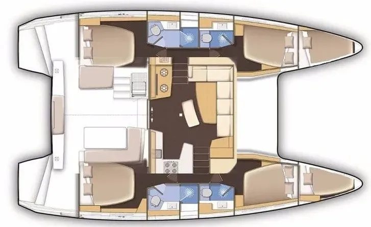 Le Marin 12.8m Kiralık Tekne