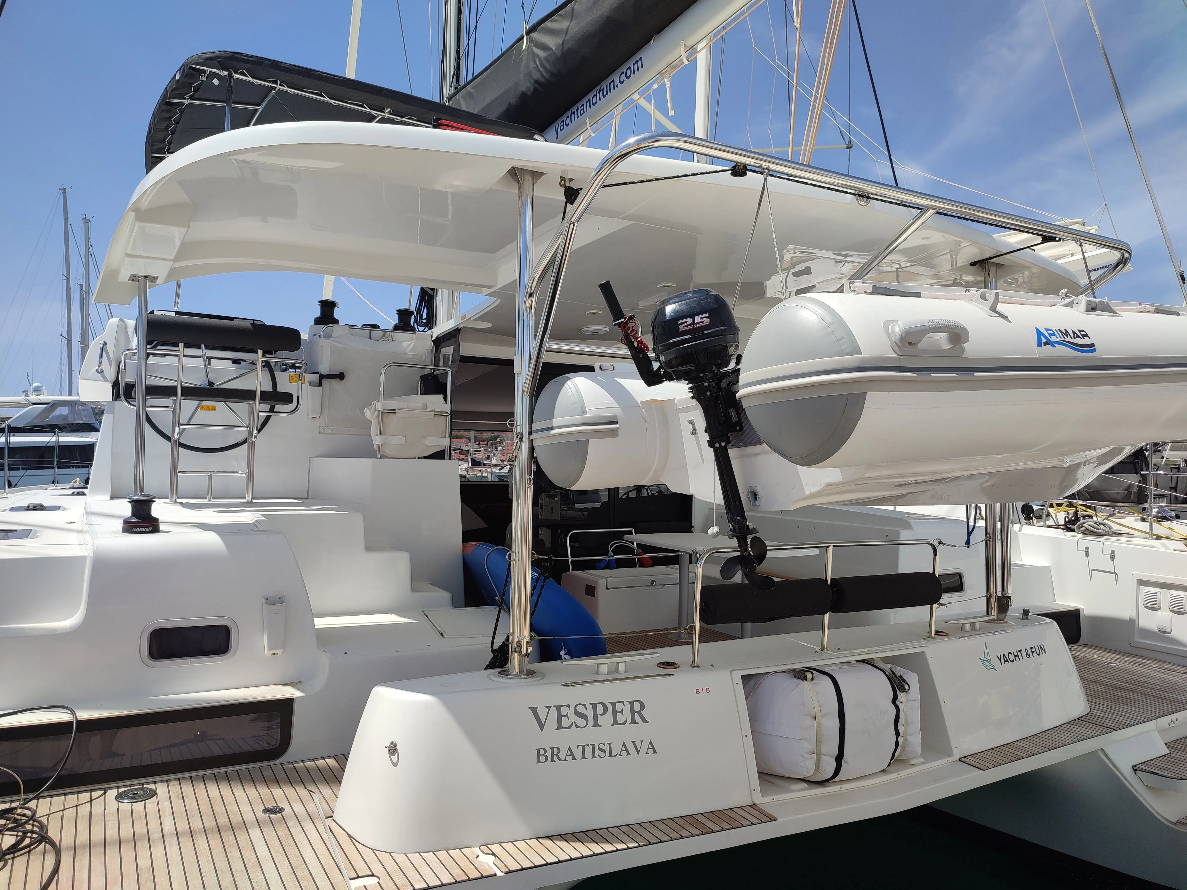 Rent a 12.8m Lagoon 42 in Trogir