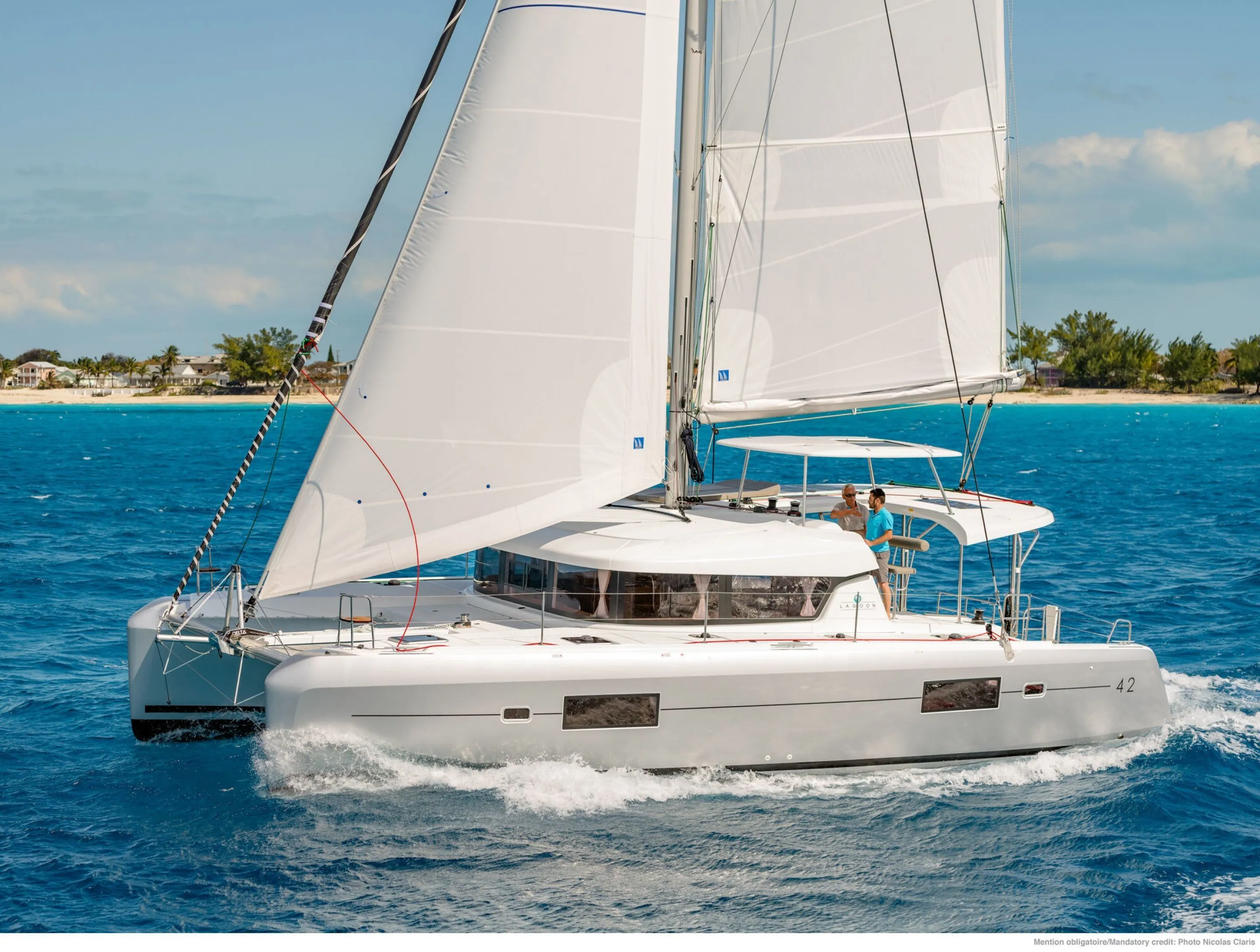 Explore Le Marin on a 12.8m Rental Lagoon 42