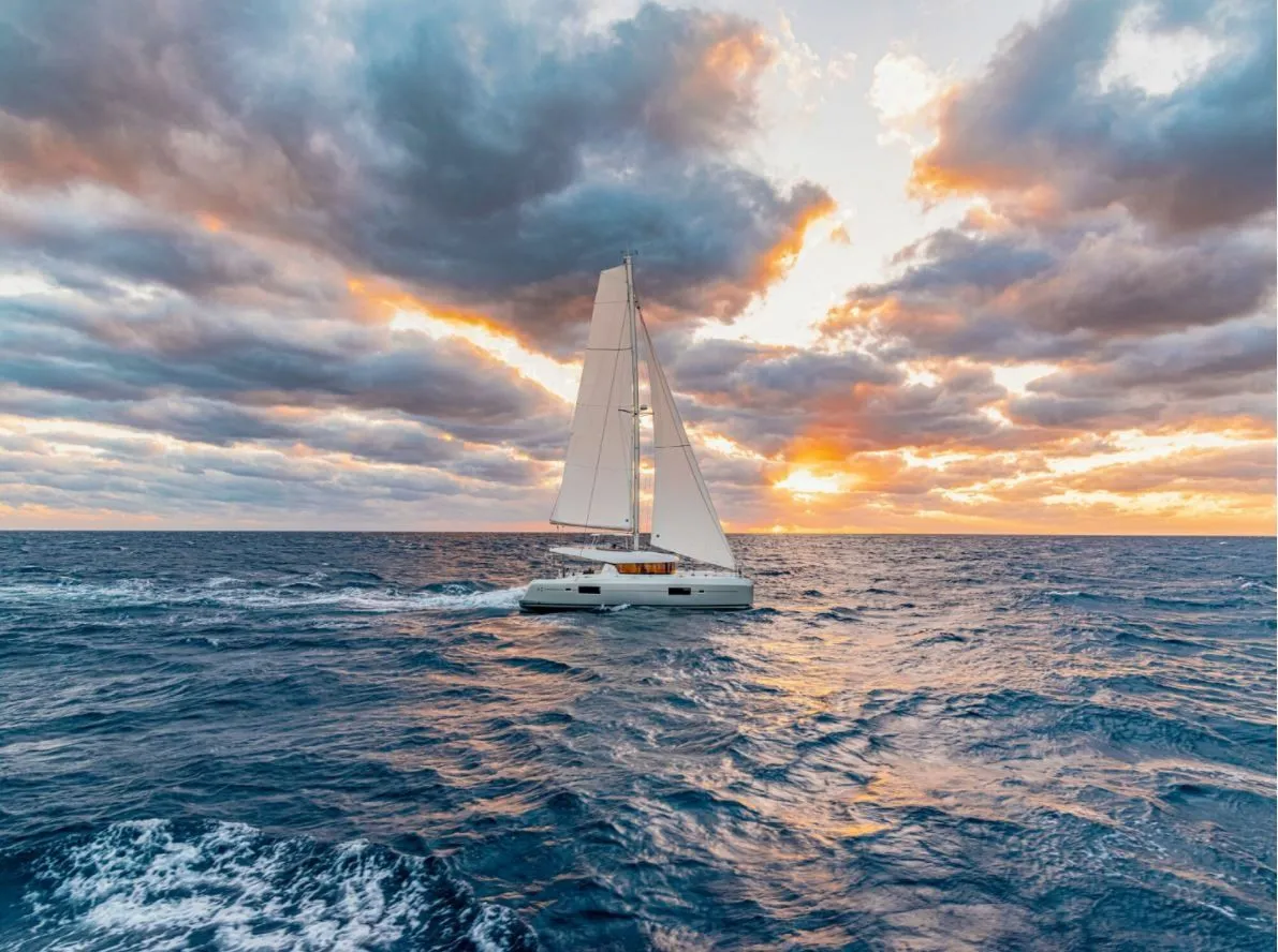 12.79m Volos Catamaran Lagoon 42 Hire