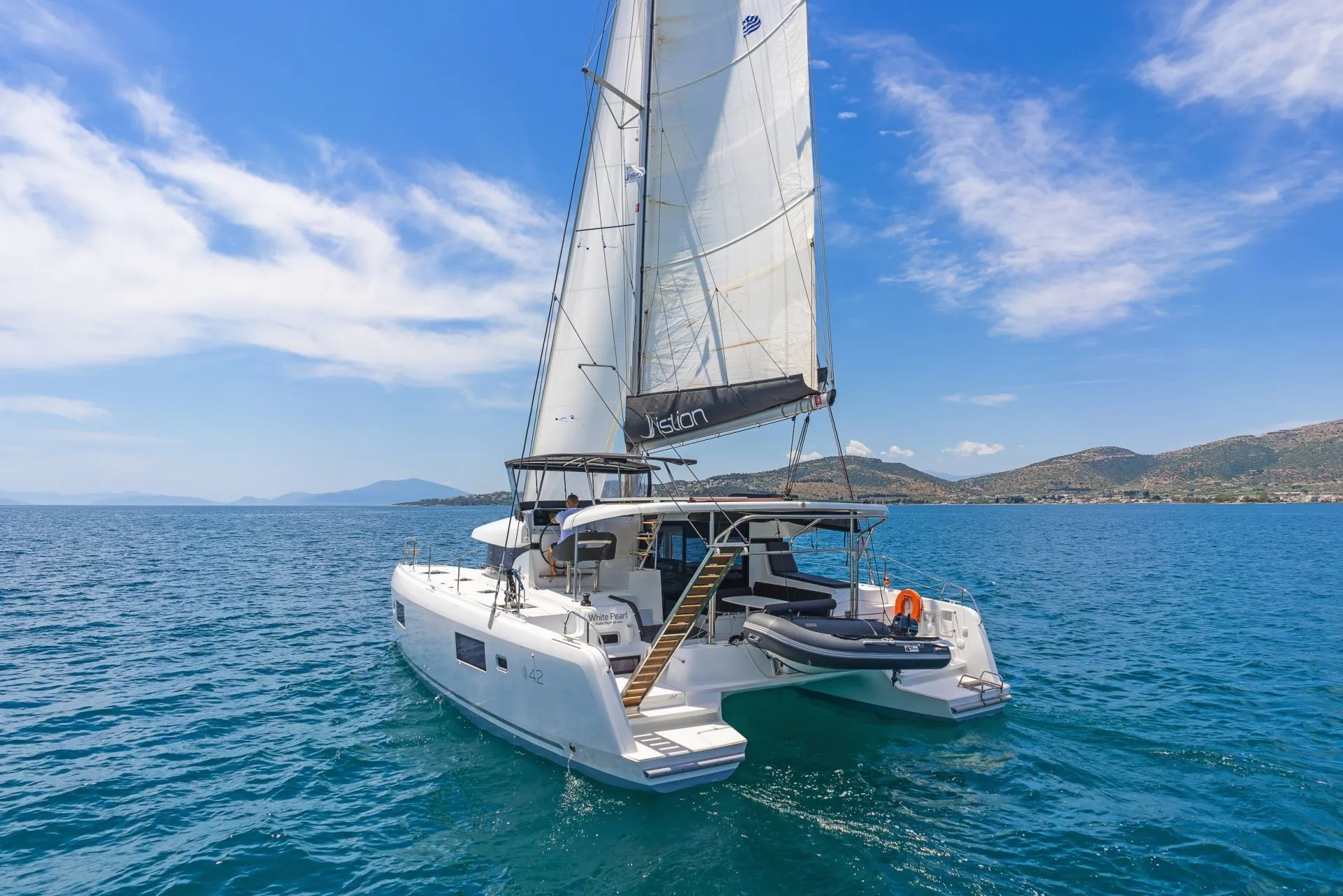 Rent a 12.8m Catamaran in Volos
