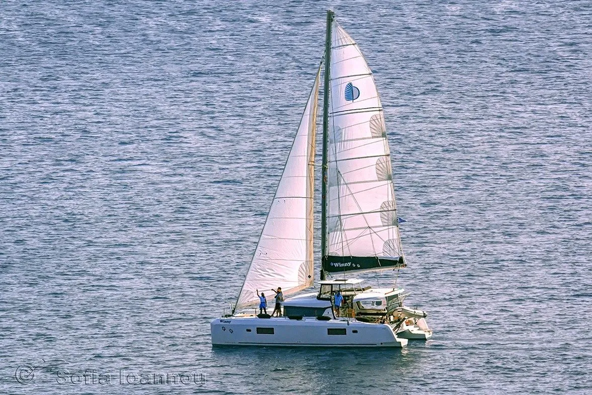 12.8m Finikas Catamaran Hire