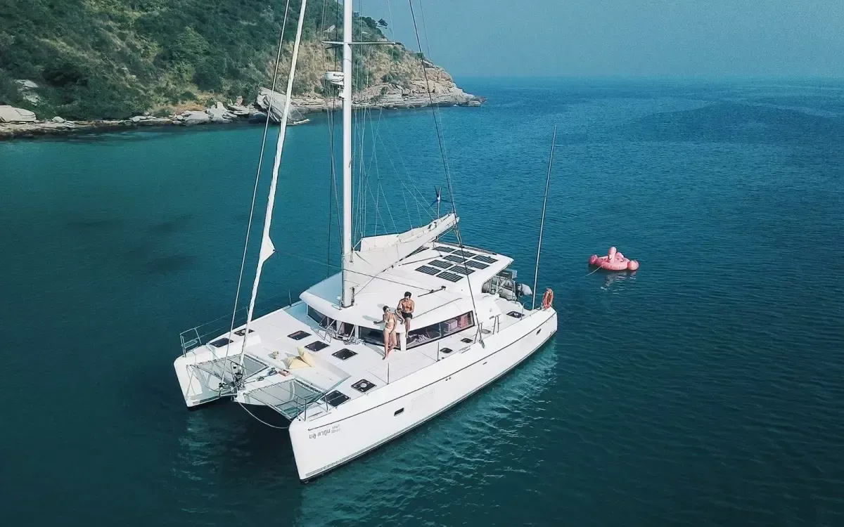 Charter a 12.8m 2 Cabin Catamaran in Cape Panwa