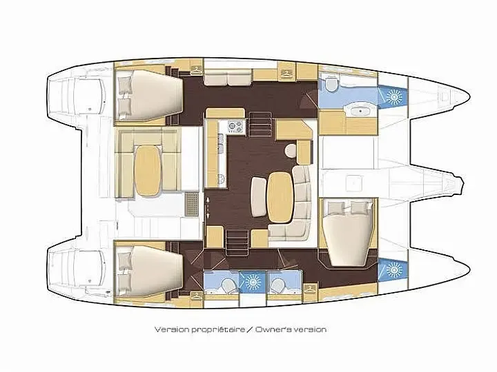 Rent a 12.61m Lagoon 421 Catamaran in Ibiza Town