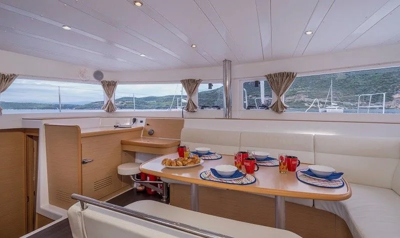Charter a 12.61m Catamaran Lagoon 421 in Lavrion