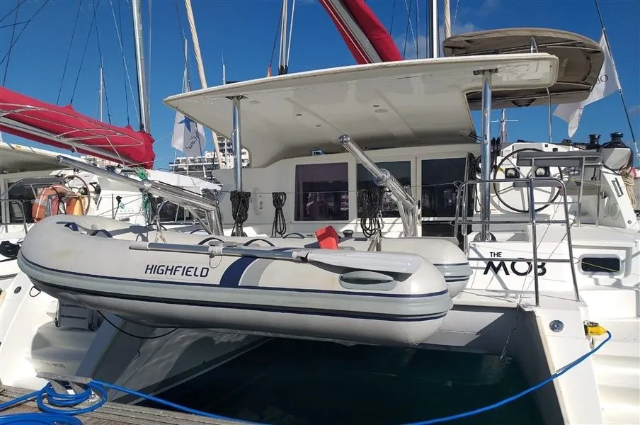Explore Sant Antoni de Portmany on a 12.61m Rental Catamaran Lagoon 421
