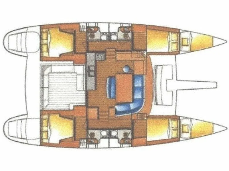 Charter a 13.6m Lagoon 440 Catamaran in Pattaya Central