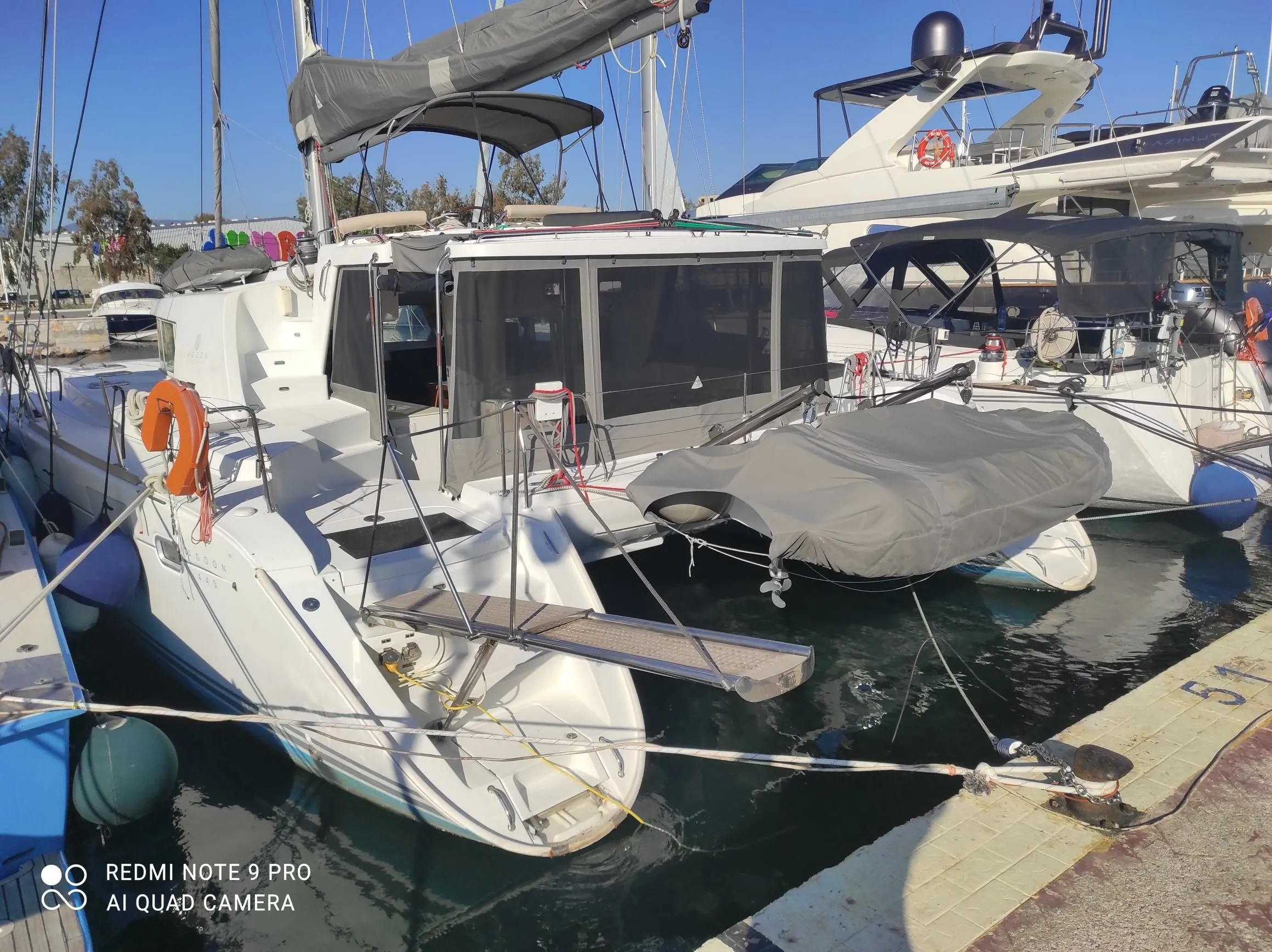 13.6m Elefsina Catamaran Lagoon 440 Hire