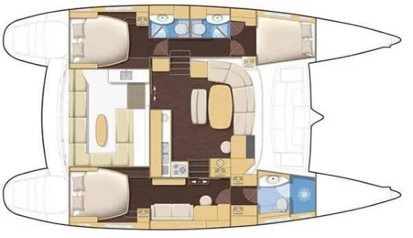 Chalong 13.5m Kiralık Katamaran Lagoon 440