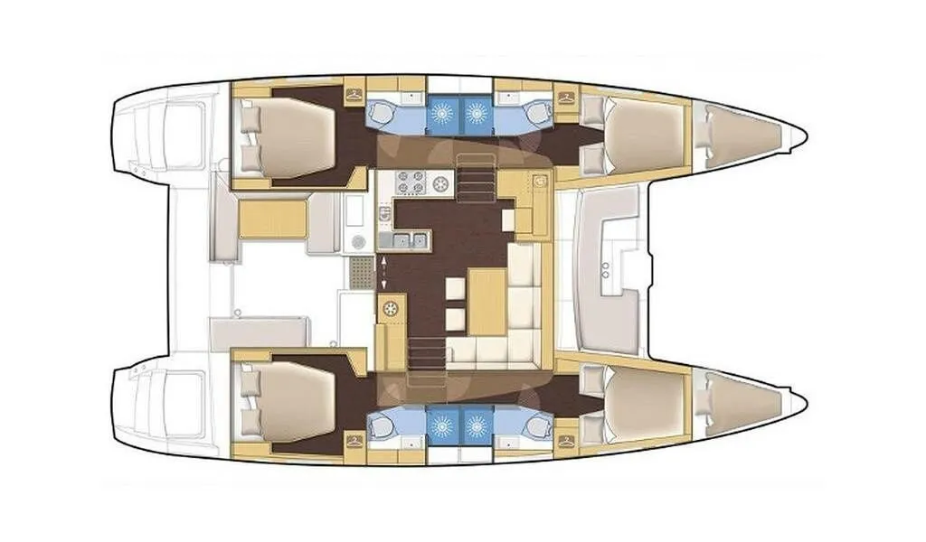 Blue Charter Boat - 2