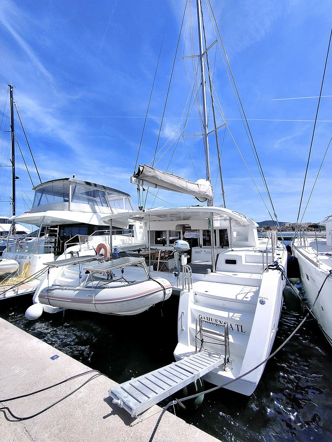 Explore Grimaud on a 14m 6 Cabin Catamaran Rental