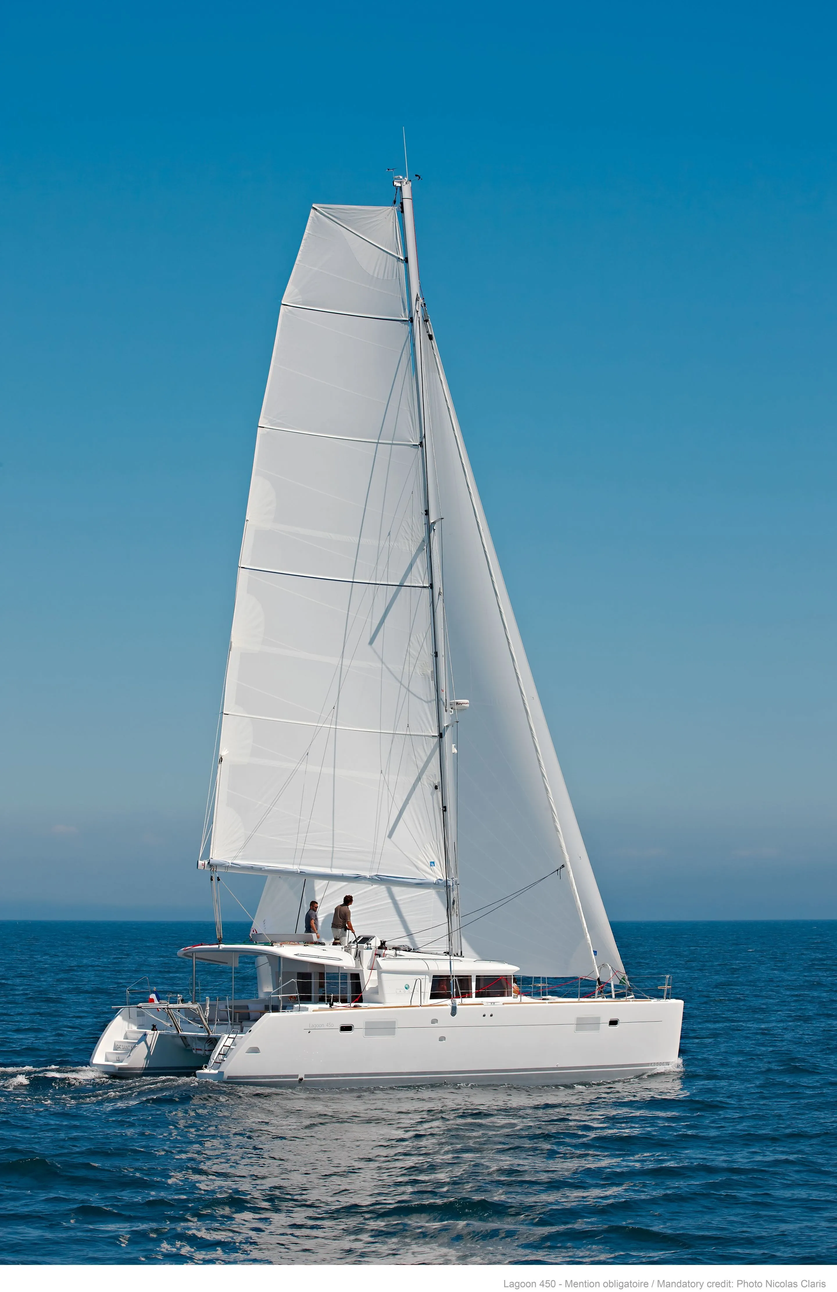 13.96m Agios Nikolaos Catamaran Lagoon 450 F Hire