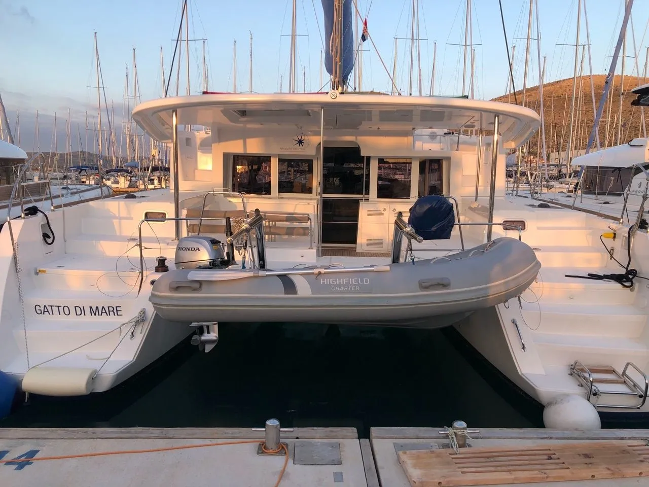Explore Eden Island on a 13.96m Rental Boat