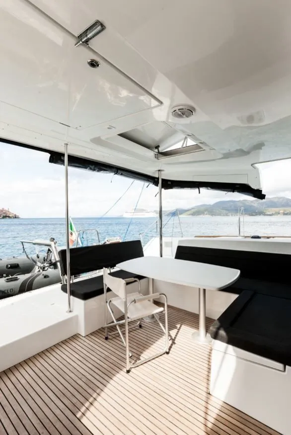 Rent a 13.96m 5 Cabin Catamaran in Golfo Aranci