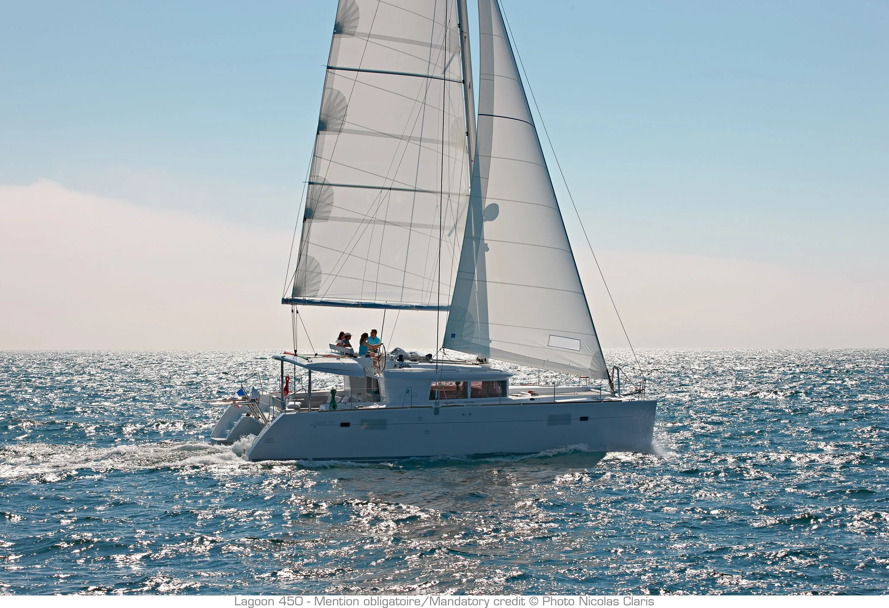 Rent a 13.96m 5 Cabin Catamaran in Golfo Aranci