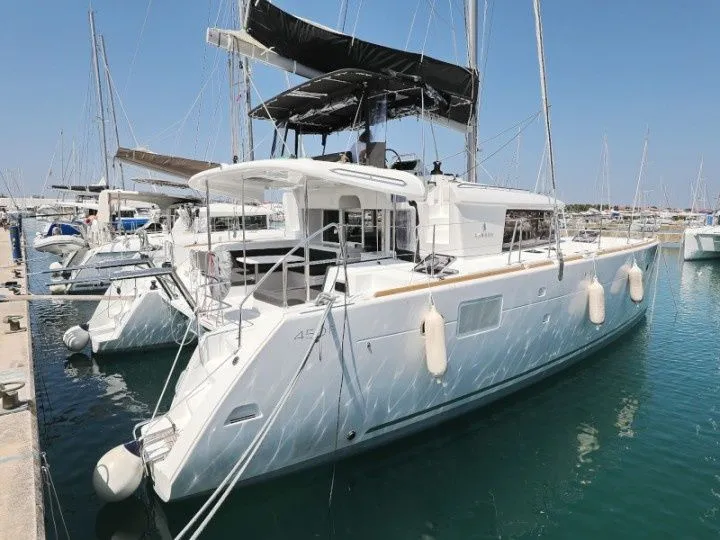 Explore Sukosan on a 13.96m Rental Catamaran Lagoon 450 F