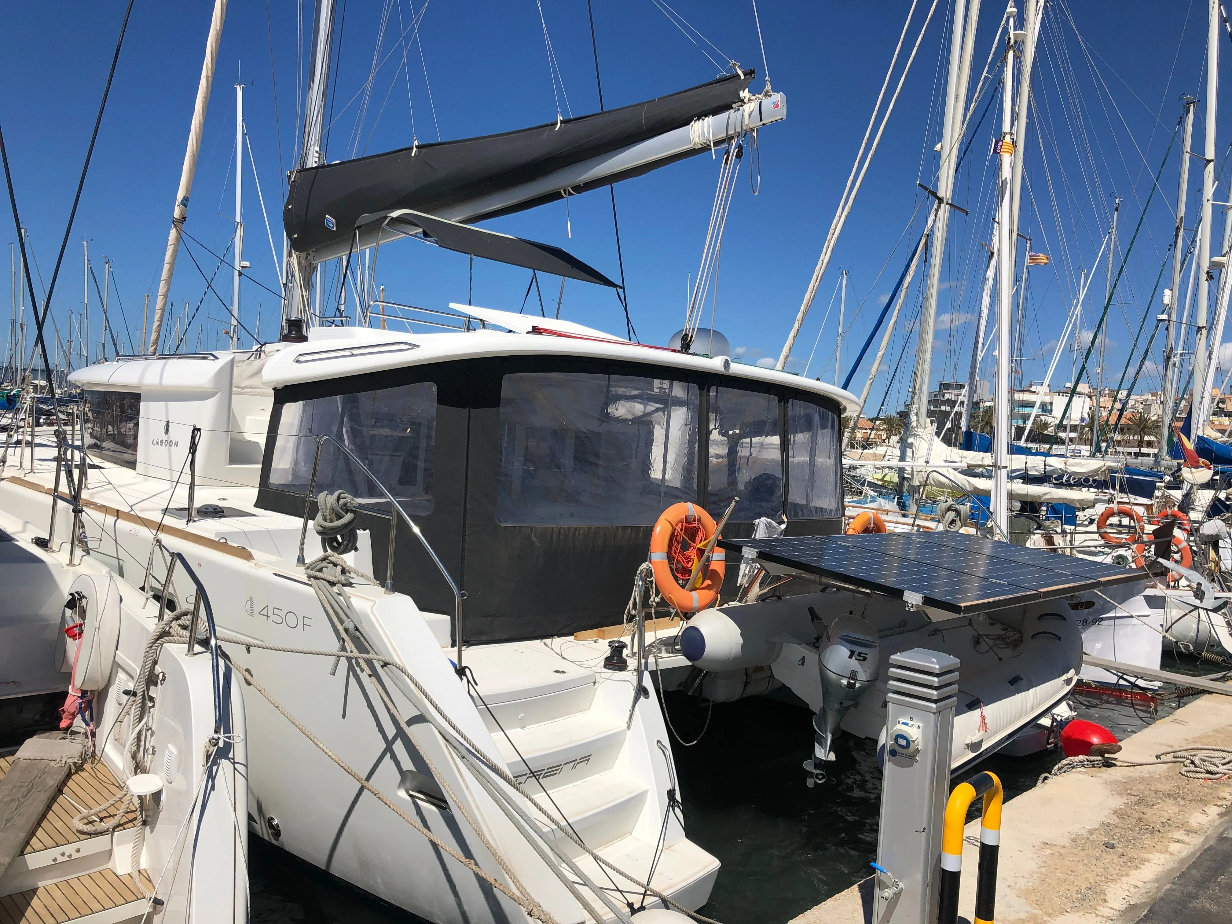13.96m Can Pastilla Lagoon 450 F Hire