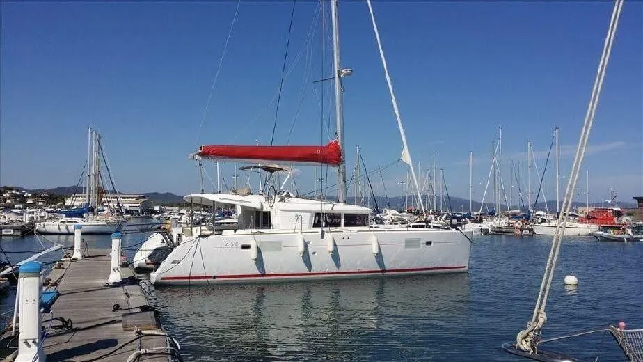 Rent a 13.96m Lagoon 450 F Catamaran in Tivat