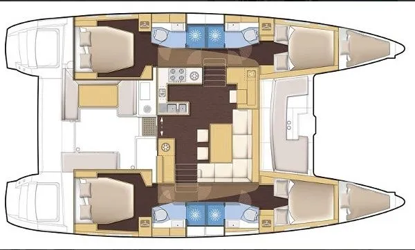 Charter a 13.96m Boat in Nikiana