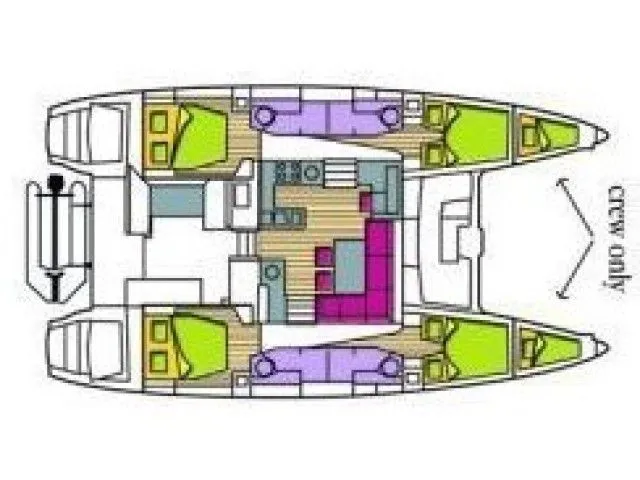 Charter a 13.96m Catamaran in Castiglioncello
