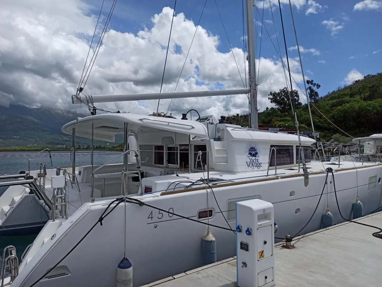 Explore Tivat on a 13.98m Rental Catamaran