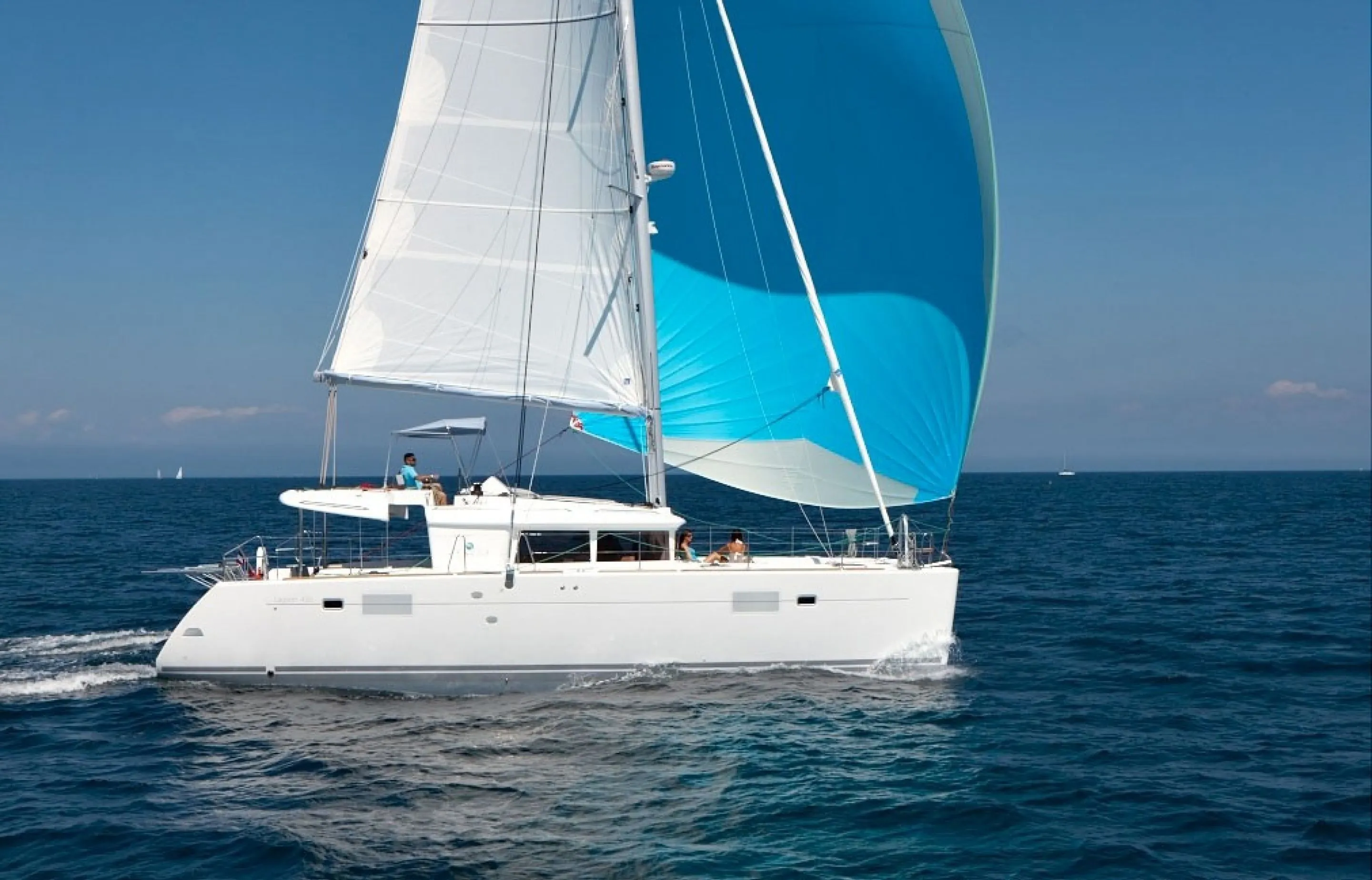 Explore Vlychada on a 13.96m Rental Boat