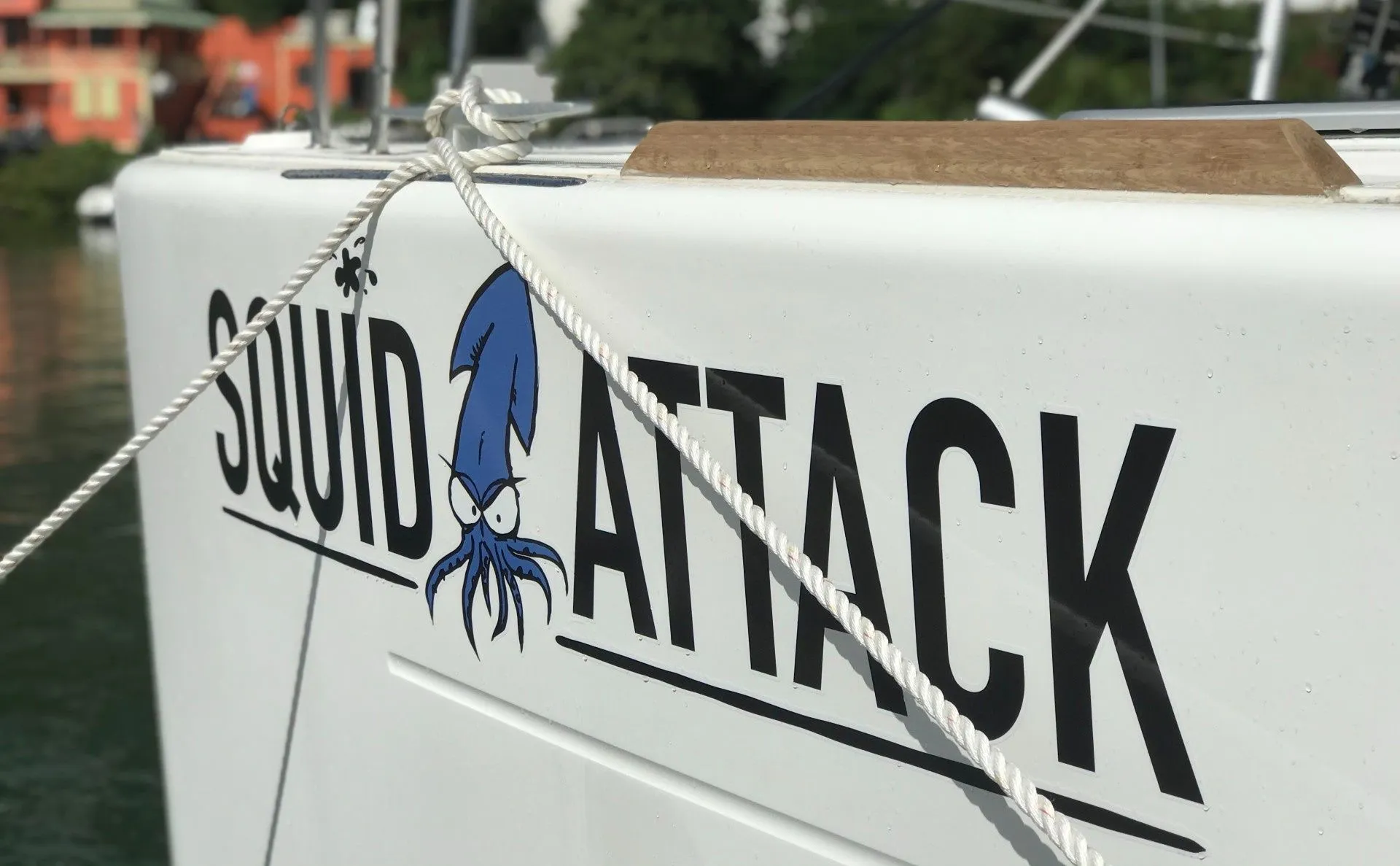 Squid Attack Charter Boat