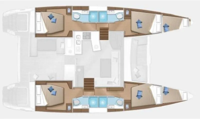 Charter a 13.96m Lagoon 450 F Catamaran in Vodice